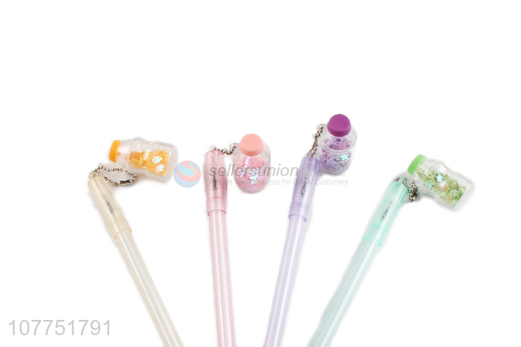 New arrival bottle pendant gel ink pen kawaii cartoon gel pens