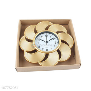 New design home watch shop wall clock silent quartz wall clock