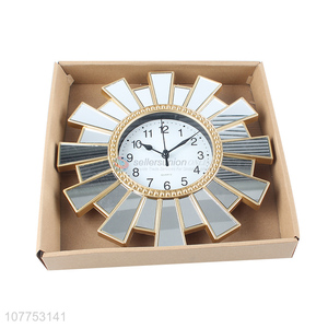 High quality Art Deco Mirror Craft Wall Clock Technology Wall Clock