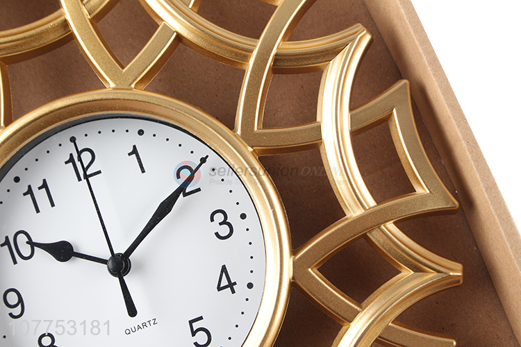 Explosive design decoration home clock living room wall clock