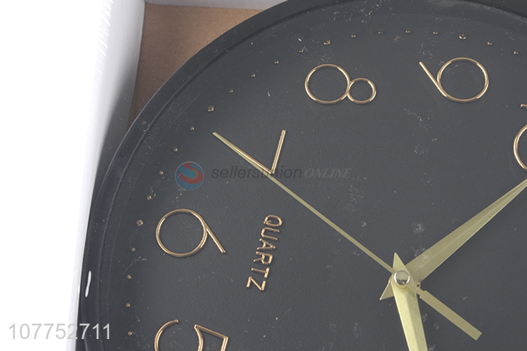 High quality home pendant study room living room quartz wall clock