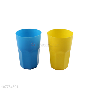 Best Sale Colorful Juice Cup Plastic Water Cup Tooth Mug