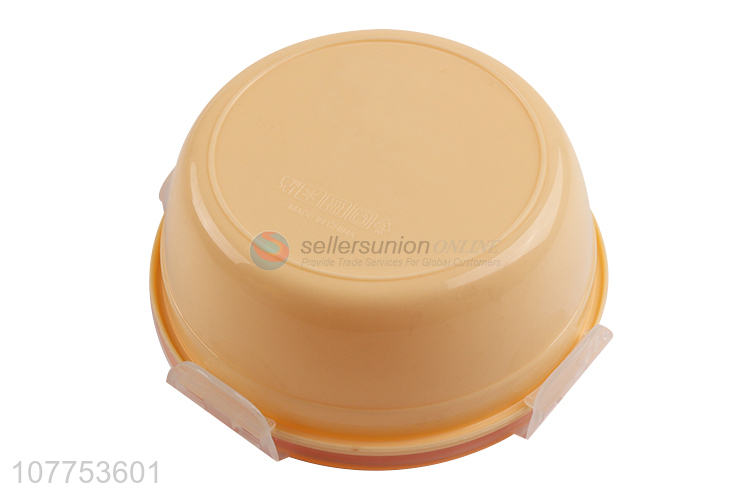 Good Sale Round Plastic Lunch Box Food Storage Box