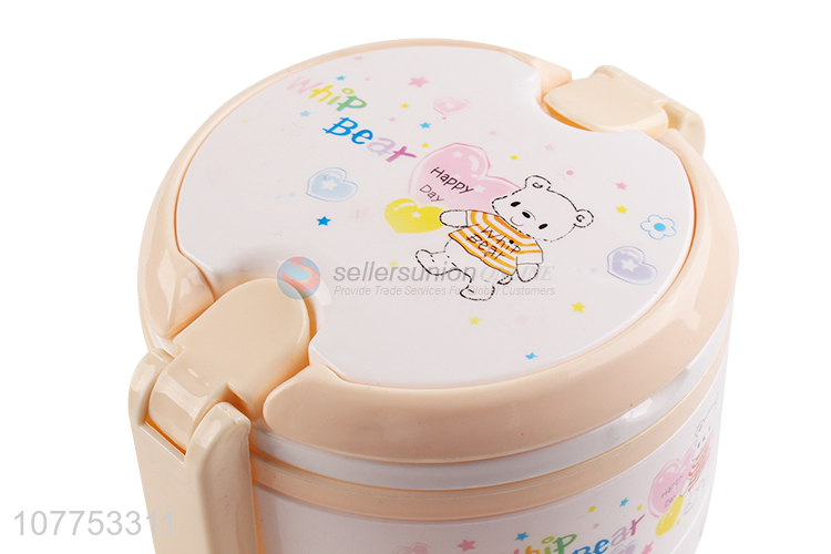 Wholesale Large Capacity Three-Layer Lunch Box With Lock