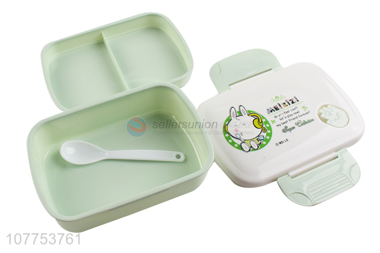 Best Sale Two Layers Plastic Lunch Box Fashion Bento Box