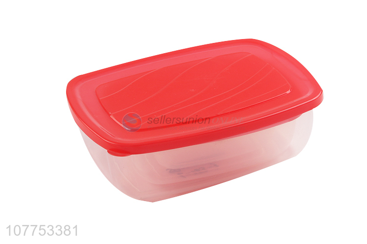 Hot Sale 3 Pieces Household Food Storage Preservation Box With Lids Set