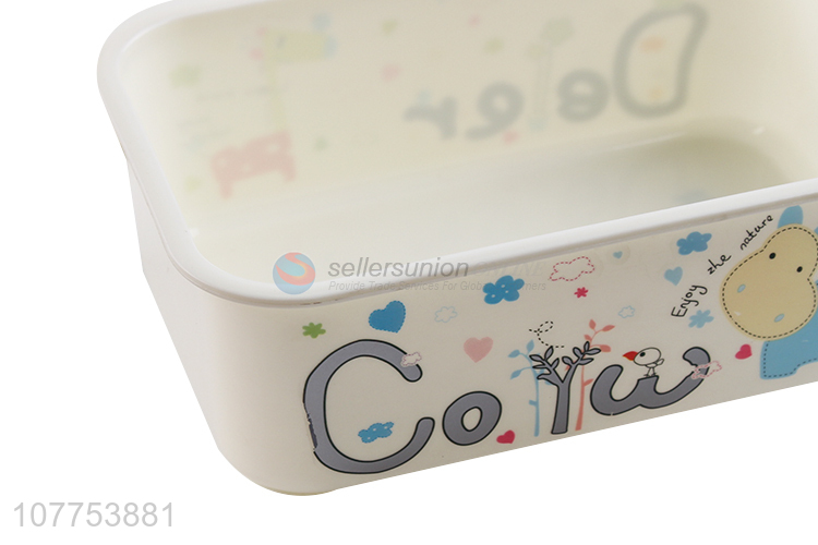 Cartoon Printing Plastic Lunch Box Cheap Bento Box