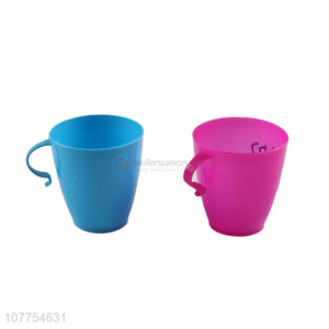 Custom 4 Pieces Plastic Water Cup Cheap Juice Cup Set