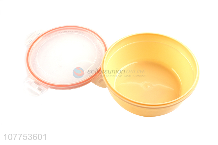 Good Sale Round Plastic Lunch Box Food Storage Box