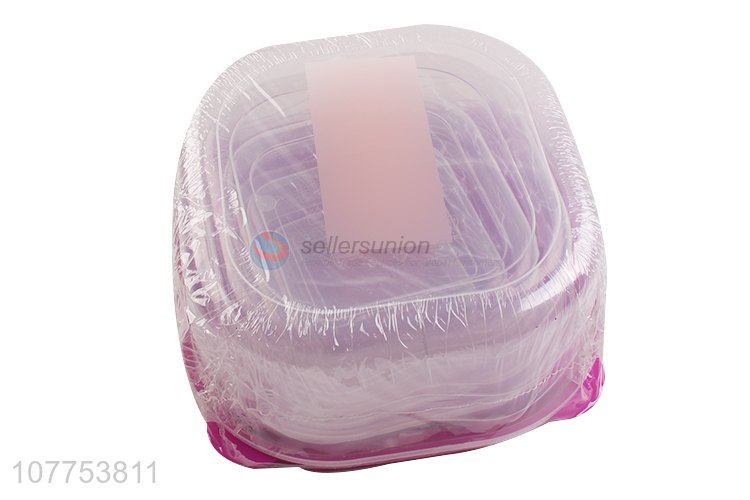 Fashion Plastic Crisper Food Container Preservation Box