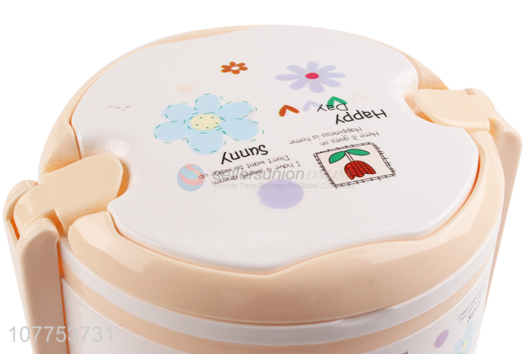 Hot Sale Plastic Multi-Layered Lunch Box With Lock