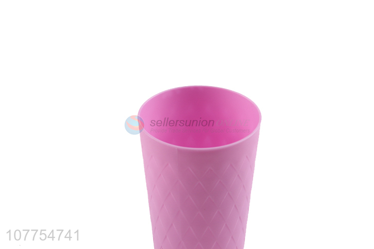 Modern Style Plastic Water Cup Colorful Drinking Cup Juice Cup