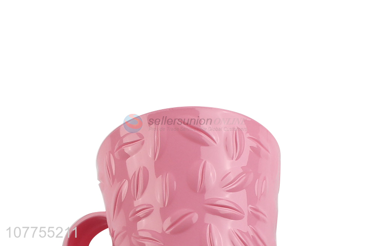 Cool Design Lips Pattern Plastic Water Cup Juice Cup