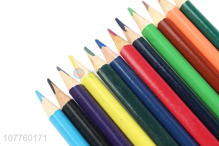 Wholesale cheap price 12 color pencil for drawing