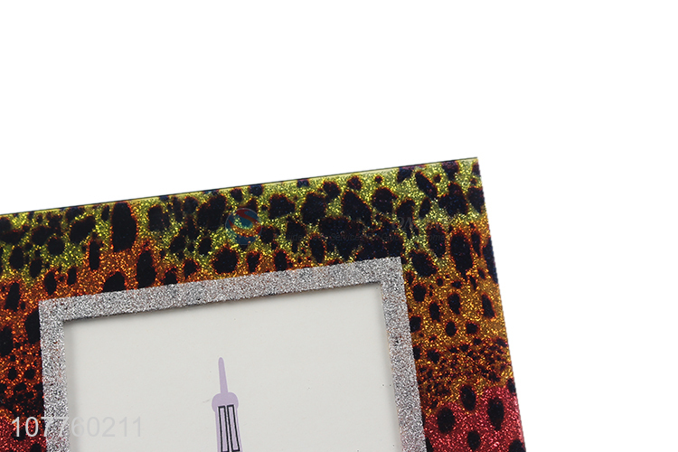 New color leopard print design fashion picture frame photo frame