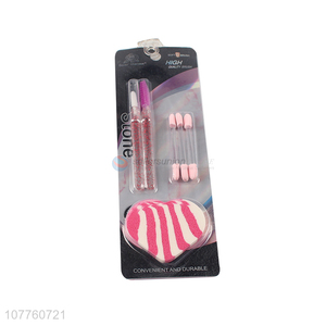 Good Sale <em>Lip</em> <em>Gloss</em> Eye Shadow Eyebrow Brush Makeup Sponge Set