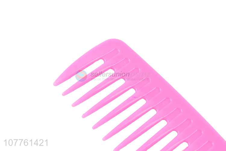 Best Price Plastic Hair Comb Fashion Wide Tooth Combs