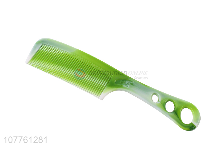 New Design Green Combs Household Hotel Salon Hair Comb