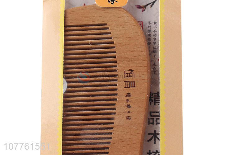 Hot Sale Handmade Hair Comb Fashion Wooden Comb