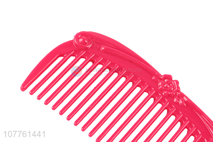 Delicate Design Plastic Combs Fashion Hair Comb Wholesale