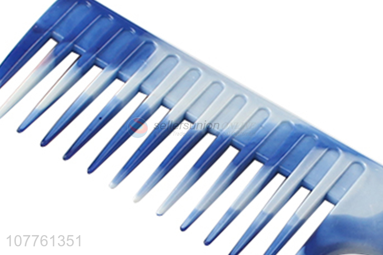 Personalized Wide Tooth Hair Comb Plastic Comb For Sale