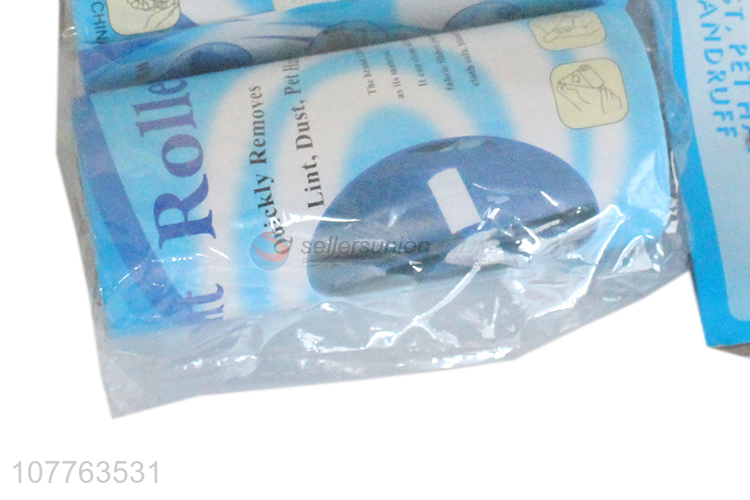 Promotional pet hair cleaning sticky lint roller refills 20 sheets