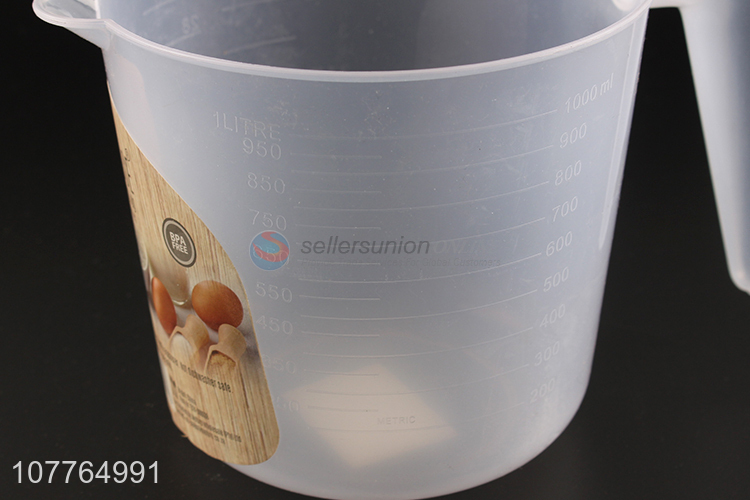 Hot selling 1000ml plastic measuring cup measuring cup jug