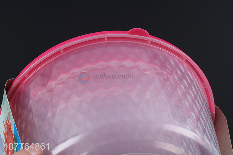 Promotional 3 pieces plastic preservation box food storage sealing box