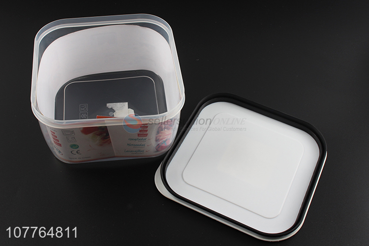 High quality 4 pieces refrigerator food crisper fruit preservation box