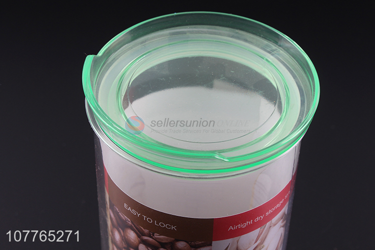 Wholesale 1700ml food storage container dry fruit airtight canister