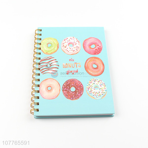 Best Sale Colorful Dounts Pattern Paper Notebook For Students