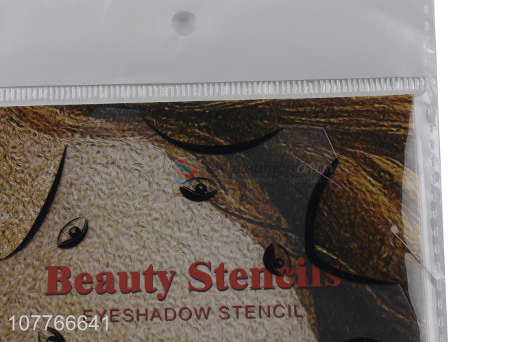 Wholesale new hand painted eyeshadow artifact plastic eyeshadow card