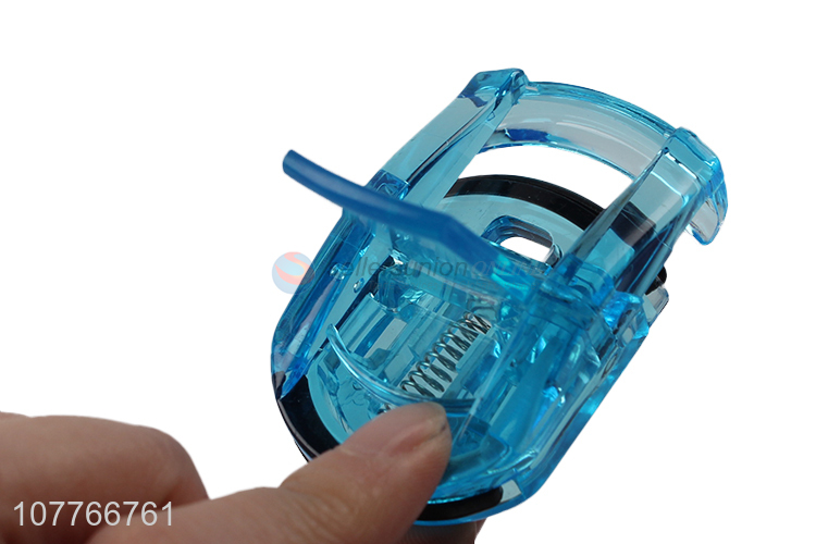 New style transparent plastic mini eyelash curler