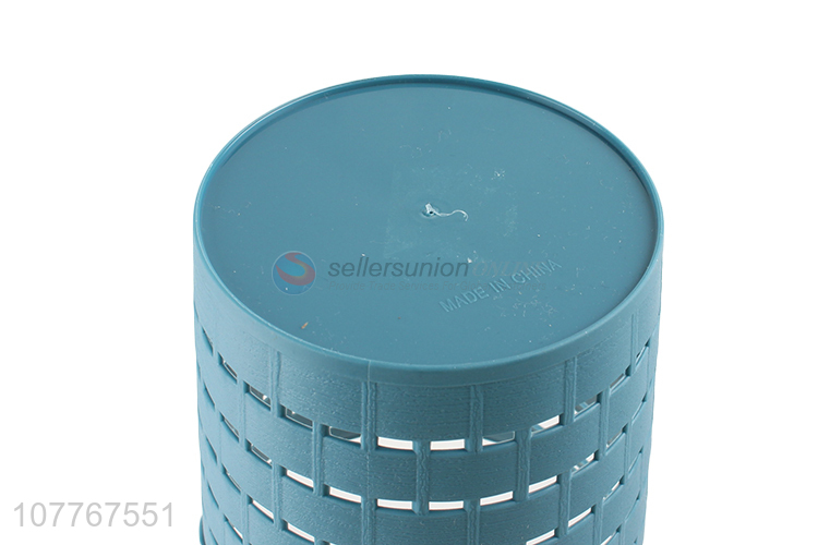 Good quality mini plastic trash basket plastic waste bin for kitchen and bedroom