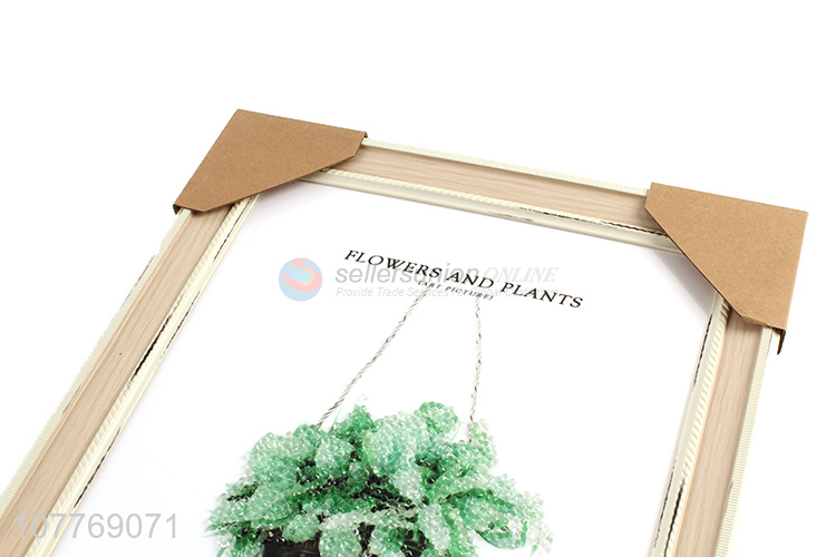 Attractive design ins style green plants wall hanging picture frame