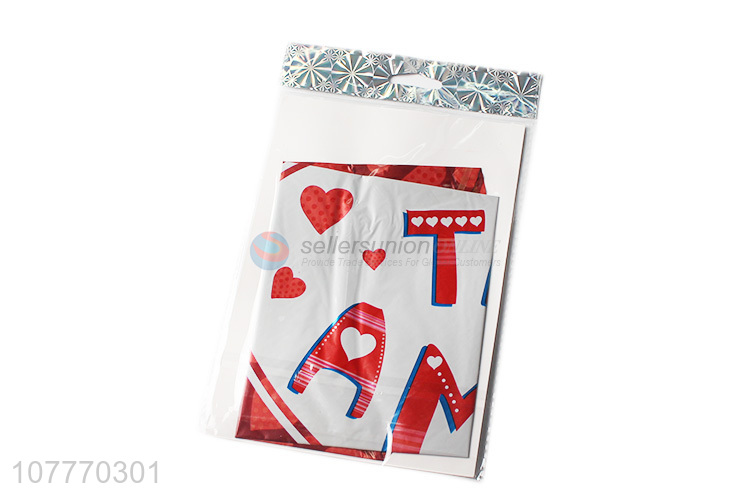 Fashion product heart shape foil balloon with low price