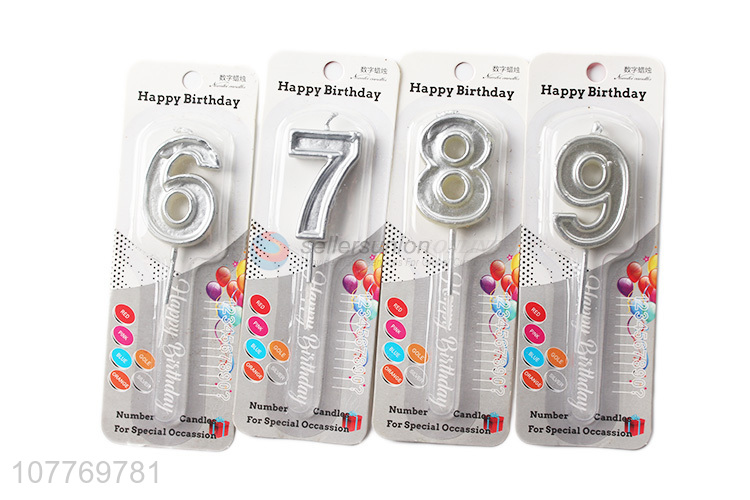 Happy magical birthday number cake candle for sale