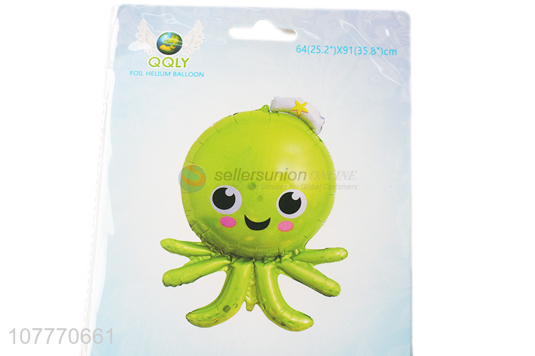 New product octopus animal shape foil balloon for sale