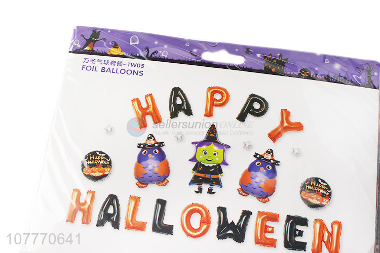 Cool design high quality foil balloon set for Halloween decoration