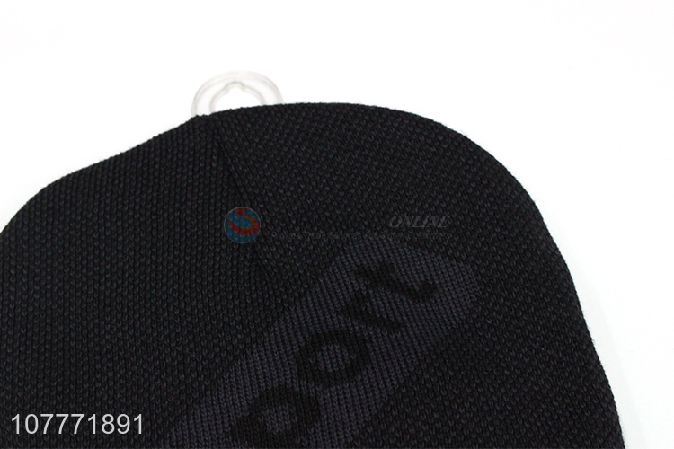 Wholesale velvet windproof sports winter embroidery knitted hat