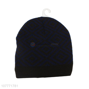 Wholesale winter fashion woolen cap sports warm knitted cap