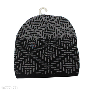 High quality ski outdoor sports winter ear protection knitted hat