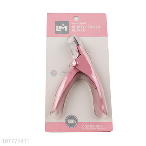 Good quality false nail tip clipper fake nail cutter mandicure care