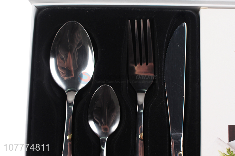 Wholesale Fashion Spoon Fork Knife Dinnerware Set