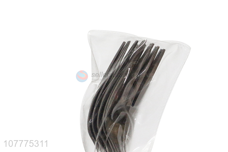 Low Price Stainless Steel Dinner Fork Gold-Plated Forks