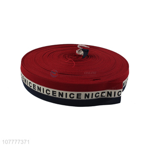 New arrival 32mm jacquard grosgrain ribbon nice webbing ribbon