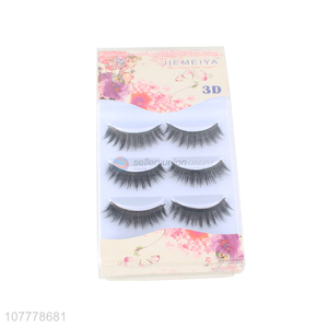 Wholesale 3D flase eyelash fake mink eyelash beauty supplies