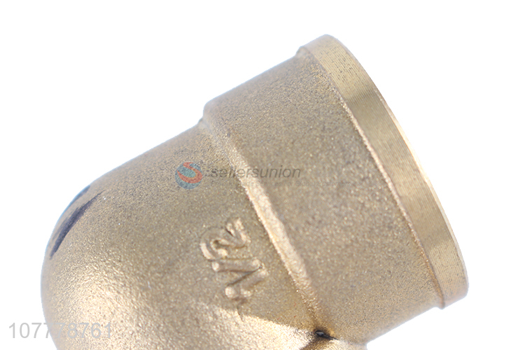 Premium quality 1/2 female thread brass elbow pipe fittings