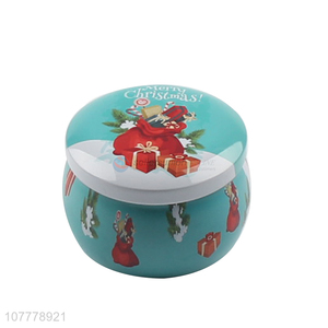 Latest Colorful Tin Case Box Diy Candle Making Kit Holder