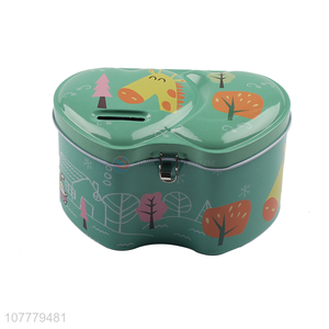 Fashion Design Heart Shape Money Box Saving Pot